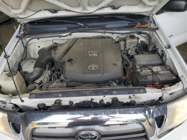 5TELU42N99Z607934 - 2009 TOYOTA TACOMA DOUBLE CAB Biały zdjęcie 12