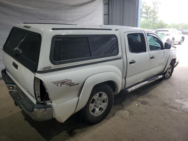 5TELU42N99Z607934 - 2009 TOYOTA TACOMA DOUBLE CAB Biały zdjęcie 3
