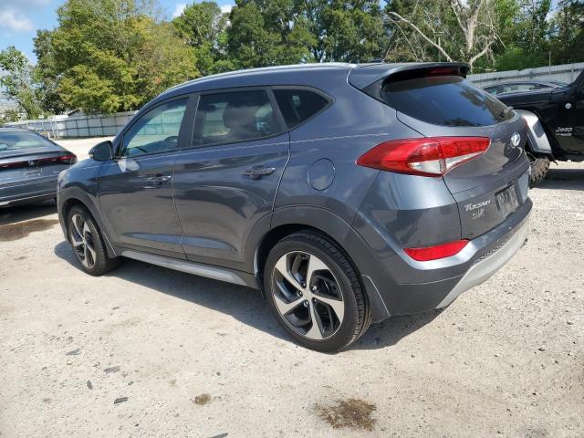 KM8J33A21HU419813 - 2017 HYUNDAI TUCSON LIMITED GRAY photo 2