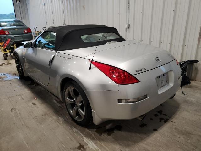 JN1AZ36A16M458131 - 2006 NISSAN 350Z ROADSTER SILVER photo 2