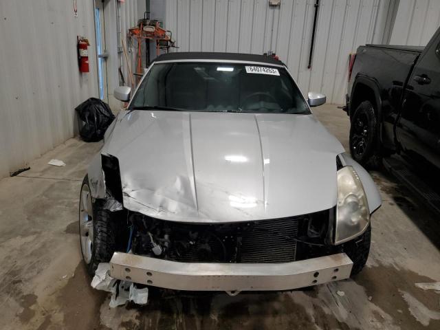 JN1AZ36A16M458131 - 2006 NISSAN 350Z ROADSTER SILVER photo 5