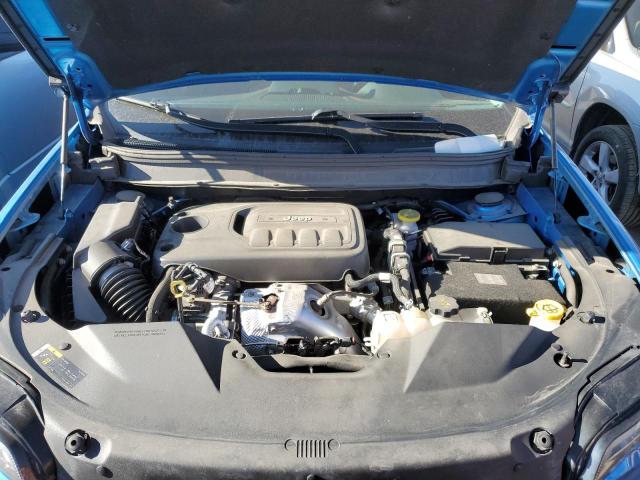 1C4PJMBN6KD337554 - 2019 JEEP CHEROKEE TRAILHAWK ლურჯი ფოტო 11