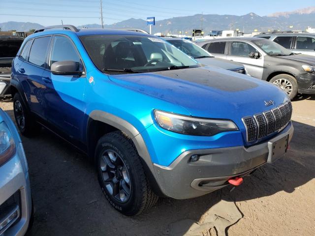 1C4PJMBN6KD337554 - 2019 JEEP CHEROKEE TRAILHAWK ლურჯი ფოტო 4