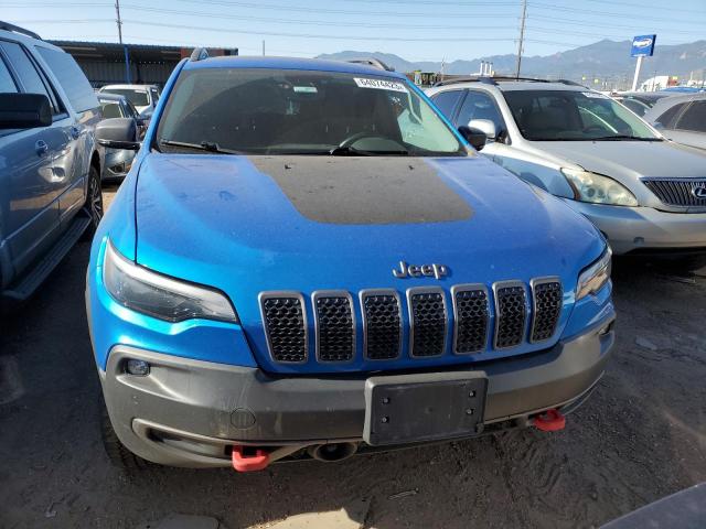 1C4PJMBN6KD337554 - 2019 JEEP CHEROKEE TRAILHAWK ლურჯი ფოტო 5