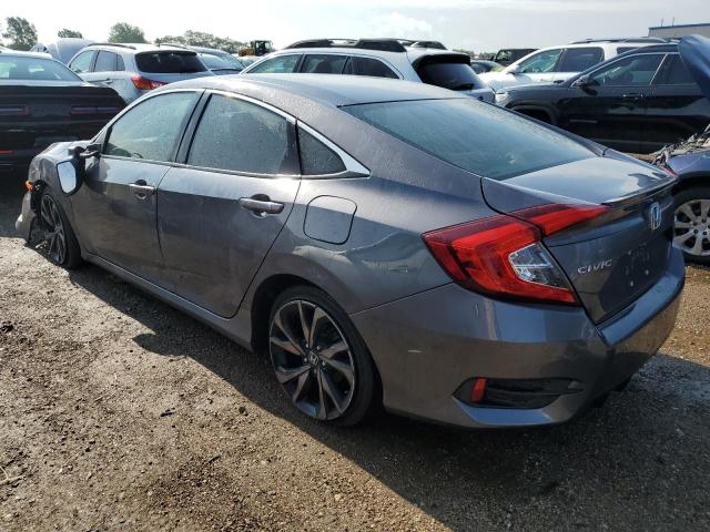 2HGFC2F81KH524719 - 2019 HONDA CIVIC SPORT ნაცრისფერი ფოტო 2
