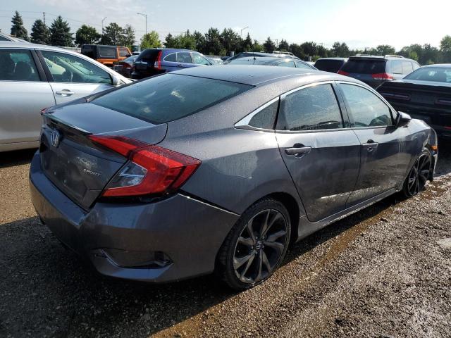 2HGFC2F81KH524719 - 2019 HONDA CIVIC SPORT ნაცრისფერი ფოტო 3