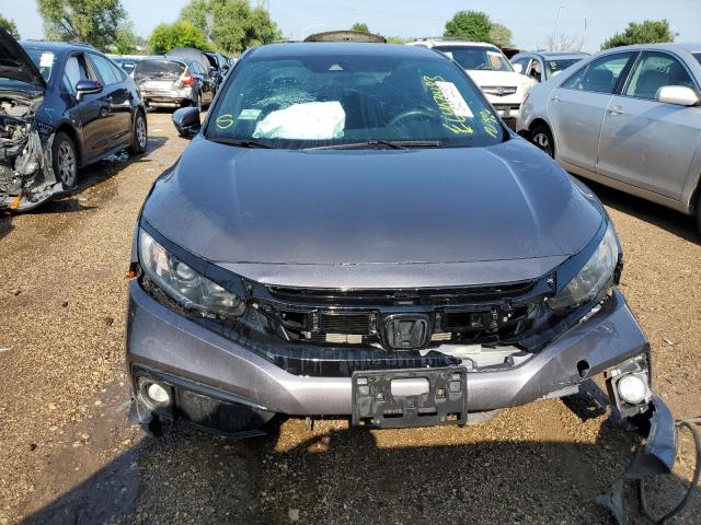 2HGFC2F81KH524719 - 2019 HONDA CIVIC SPORT ნაცრისფერი ფოტო 5