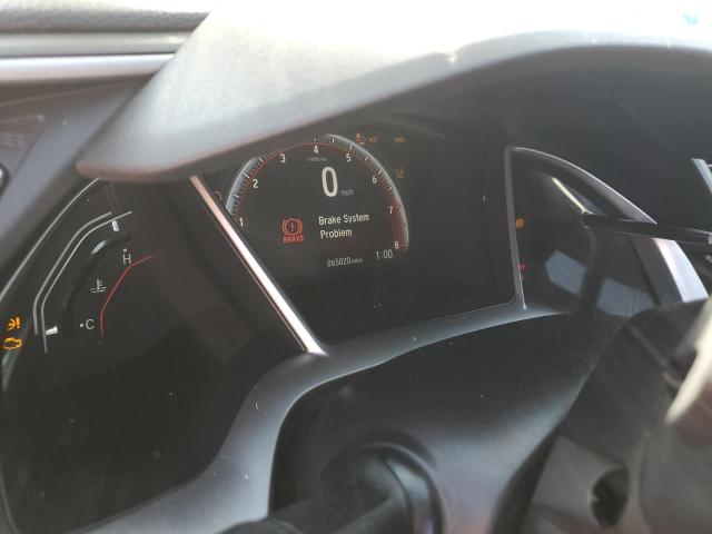 2HGFC2F81KH524719 - 2019 HONDA CIVIC SPORT ნაცრისფერი ფოტო 9