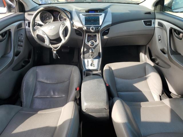 KMHDH4AE6CU227102 - 2012 HYUNDAI ELANTRA GLS SILVER photo 8