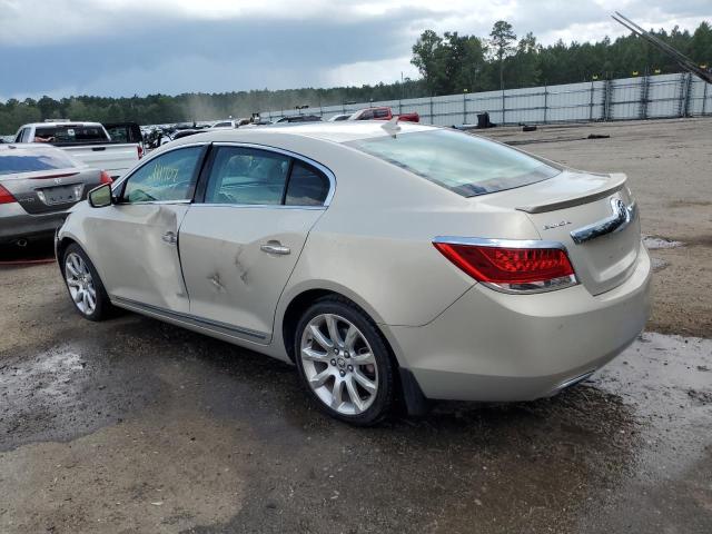 1G4GE5ED7BF197169 - 2011 BUICK LACROSSE CXS GOLD photo 2