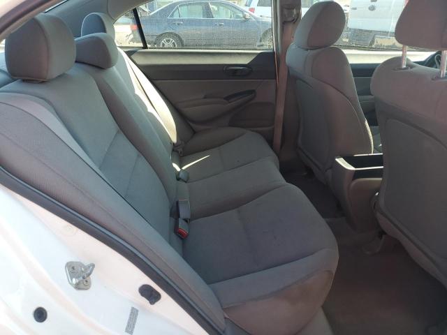 2HGFA16209H025349 - 2009 HONDA CIVIC DX WHITE photo 10
