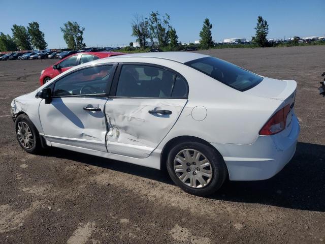2HGFA16209H025349 - 2009 HONDA CIVIC DX WHITE photo 2