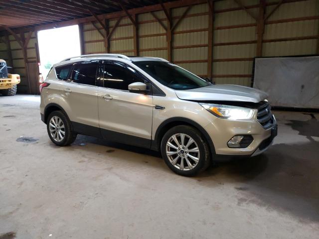 1FMCU9J91HUA43815 - 2017 FORD ESCAPE TITANIUM BEIGE photo 4