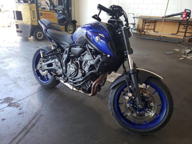 JYARM32E6NA004542 - 2022 YAMAHA MT07 BLUE photo 1