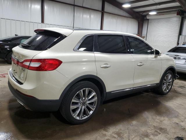 2LMTJ8LP2GBL45301 - 2016 LINCOLN MKX RESERVE Կրեմագույն լուսանկար 3