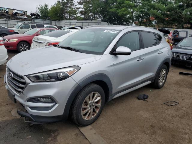 KM8J3CA48JU693243 - 2018 HYUNDAI TUCSON SEL SILVER photo 1