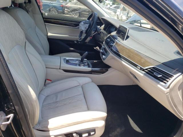 WBA7F0C56GGL99497 - 2016 BMW 750 I BLACK photo 5