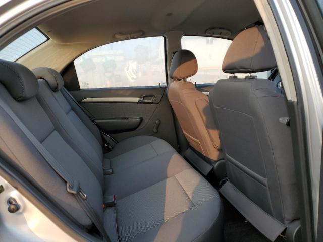 KL1TD56617B073815 - 2007 CHEVROLET AVEO BASE SILVER photo 10