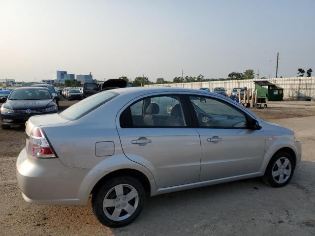 KL1TD56617B073815 - 2007 CHEVROLET AVEO BASE SILVER photo 3