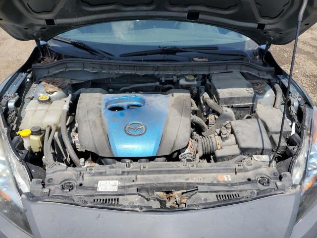 JM1BL1L79C1629270 - 2012 MAZDA 3 I TEAL photo 11