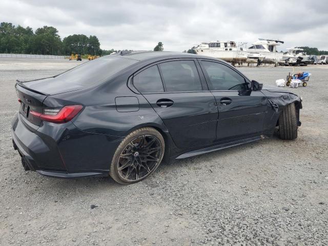 WBS43AY09PFP52976 - 2023 BMW M3 COMPETITION BLACK photo 3