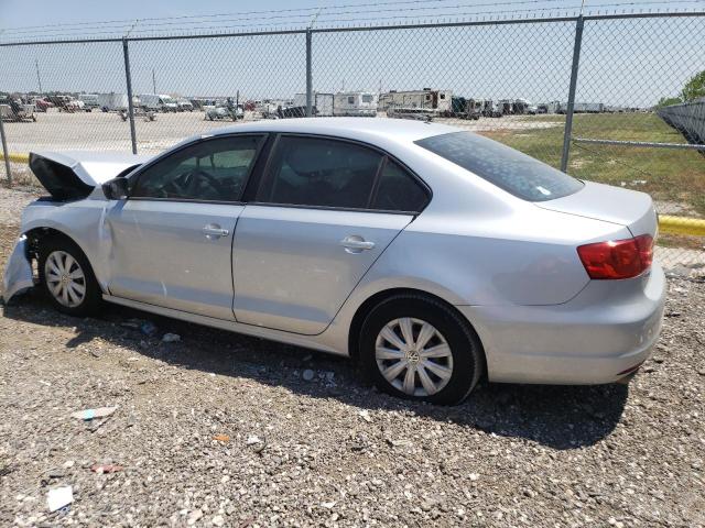 3VW2K7AJ2EM356034 - 2014 VOLKSWAGEN JETTA BASE 银色 照片 2