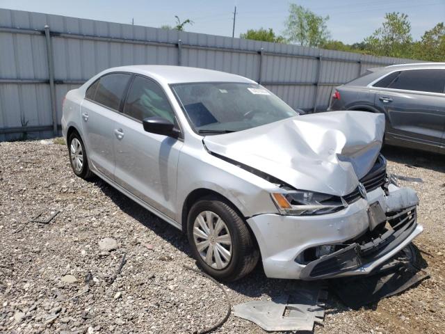 3VW2K7AJ2EM356034 - 2014 VOLKSWAGEN JETTA BASE 银色 照片 4