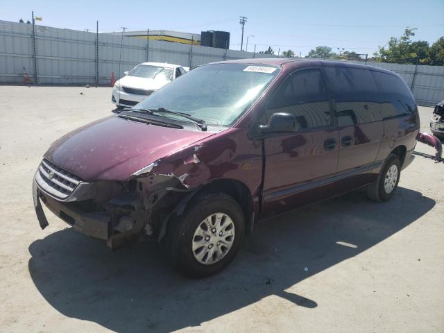 2C4GJ24G0YR734699 - 2000 CHRYSLER GRAND VOYA 紫色 照片 1