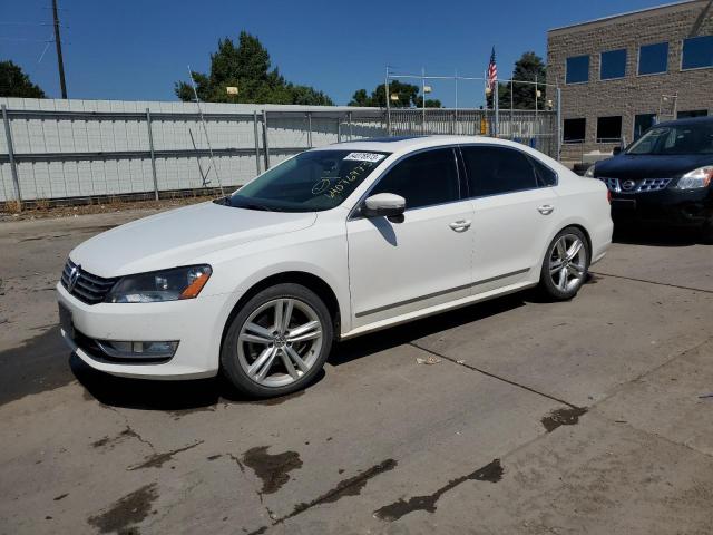 1VWCV7A3XFC027050 - 2015 VOLKSWAGEN PASSAT SEL WHITE photo 1