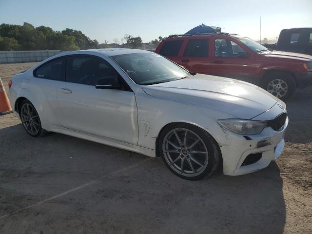 WBA3R1C56EK191383 - 2014 BMW 435 I WHITE photo 4