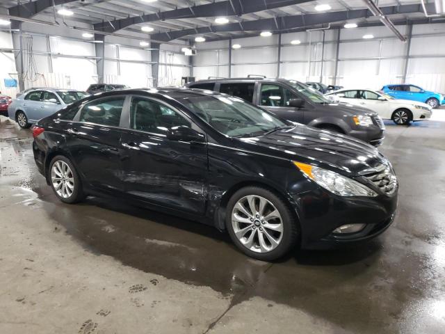 5NPEC4ACXDH531681 - 2013 HYUNDAI SONATA SE BLACK photo 4