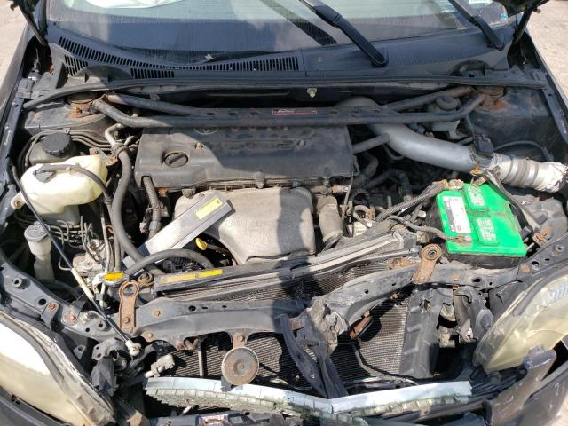 JTKDE167050047512 - 2005 TOYOTA SCION TC შავი ფოტო 11