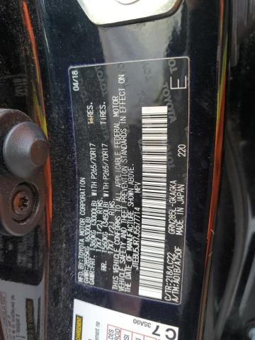 JTEBU5JR7J5577714 - 2018 TOYOTA 4RUNNER SR5/SR5 PREMIUM BLACK photo 13