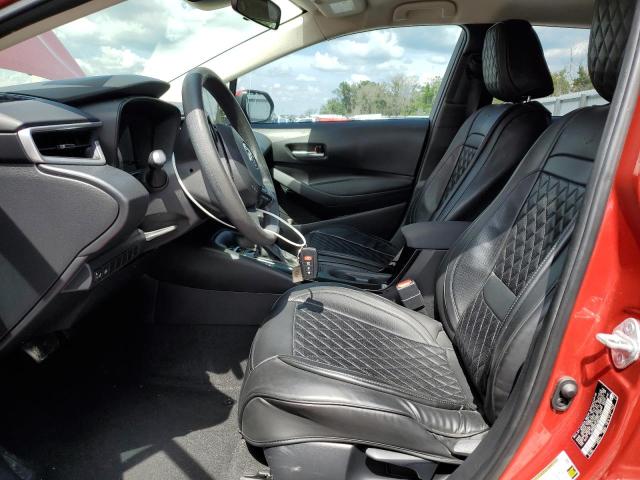 5YFVPMAE1MP176117 - 2021 TOYOTA COROLLA LE RED photo 7