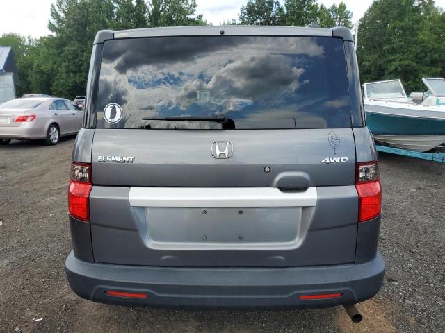 5J6YH2H70BL001119 - 2011 HONDA ELEMENT EX GRAY photo 6