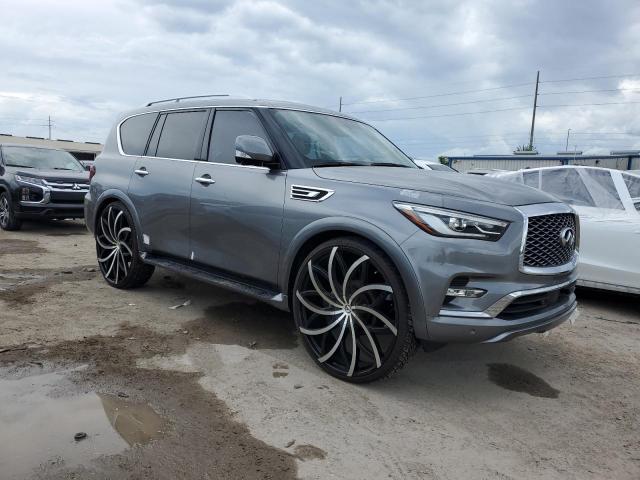 JN8AZ2AFXM9719304 - 2021 INFINITI QX80 LUXE GRAY photo 4