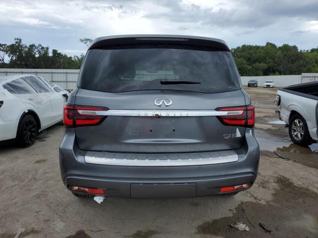 JN8AZ2AFXM9719304 - 2021 INFINITI QX80 LUXE GRAY photo 6