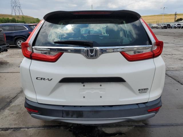 2HKRW5H32KH401184 - 2019 HONDA CR-V LX WHITE photo 6