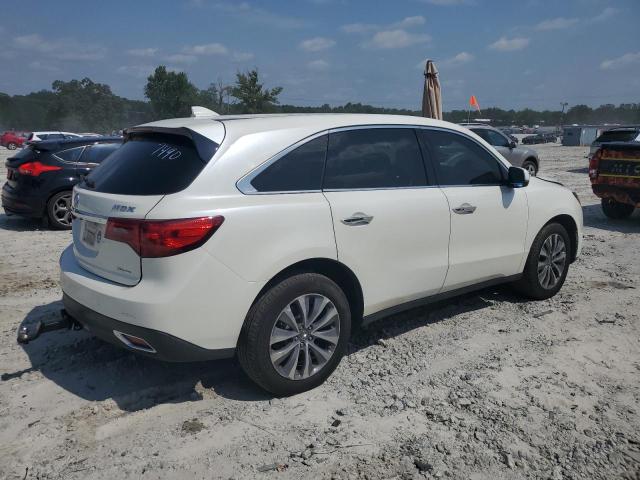 5FRYD4H4XEB037490 - 2014 ACURA MDX TECHNOLOGY WHITE photo 3