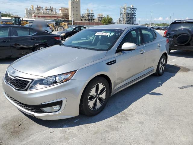 KNAGM4AD9C5012583 - 2012 KIA OPTIMA HYBRID SILVER photo 1