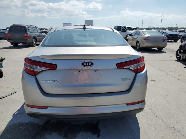 KNAGM4AD9C5012583 - 2012 KIA OPTIMA HYBRID SILVER photo 6