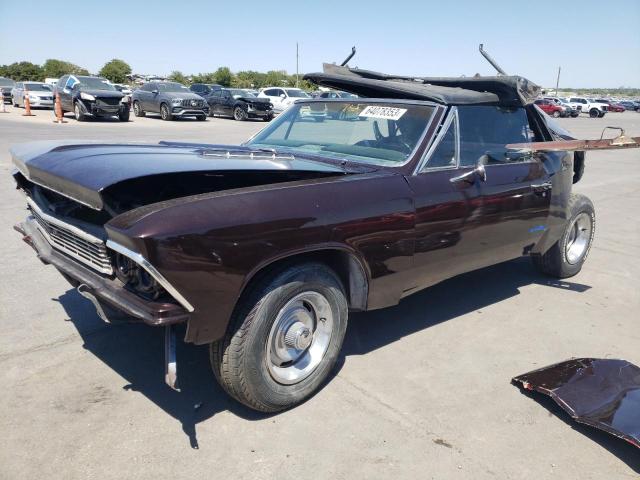 136676B137767 - 1966 CHEVROLET CHEVELLE BROWN photo 1