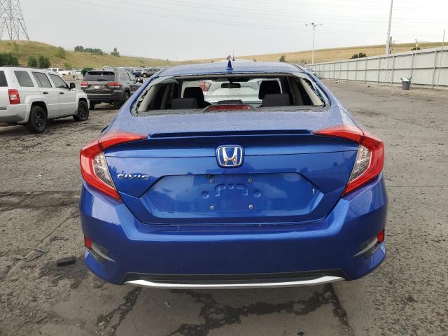 JHMFC1F30KX011145 - 2019 HONDA CIVIC EX BLUE photo 6