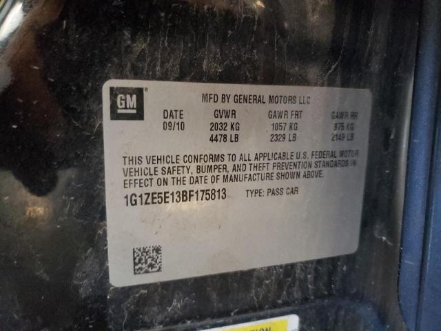 1G1ZE5E13BF175813 - 2011 CHEVROLET MALIBU LTZ BLACK photo 13