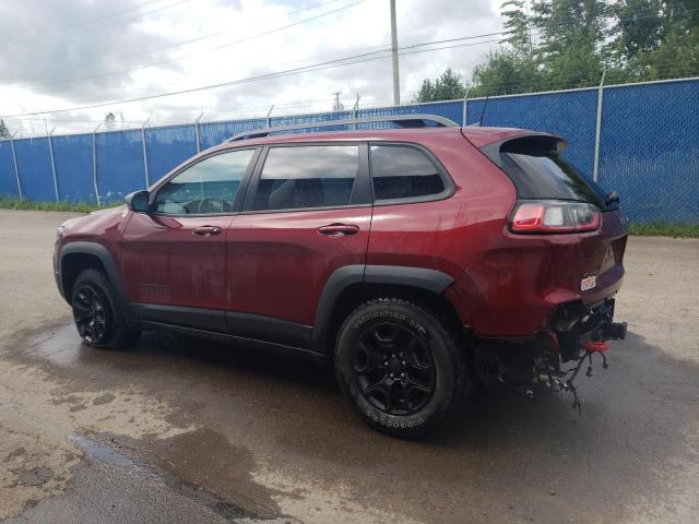 1C4PJMBN3KD100827 - 2019 JEEP CHEROKEE TRAILHAWK RED photo 2