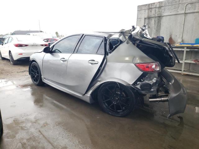 JM1BL1K30B1462858 - 2011 MAZDA SPEED 3 SILVER photo 2