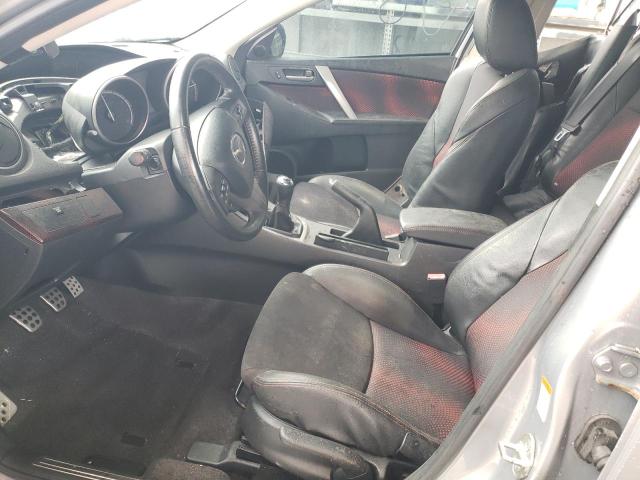 JM1BL1K30B1462858 - 2011 MAZDA SPEED 3 SILVER photo 7