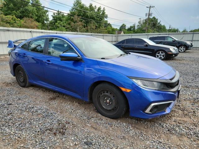 19XFC1F35LE209206 - 2020 HONDA CIVIC EX BLUE photo 4