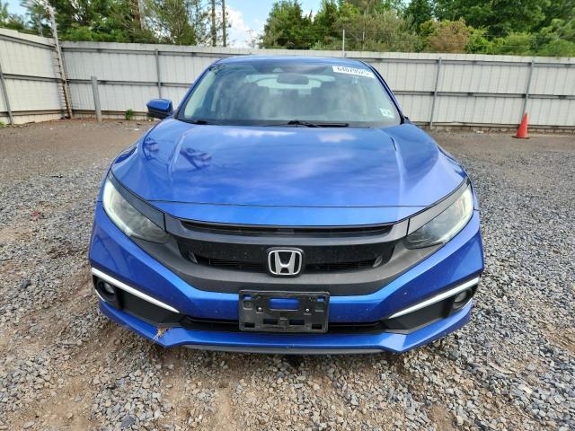 19XFC1F35LE209206 - 2020 HONDA CIVIC EX BLUE photo 5