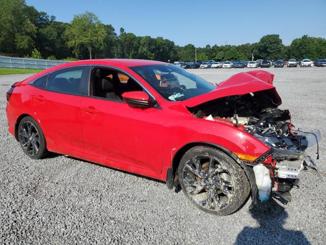 2HGFC2F8XMH509073 - 2021 HONDA CIVIC SPORT წითელი ფოტო 4